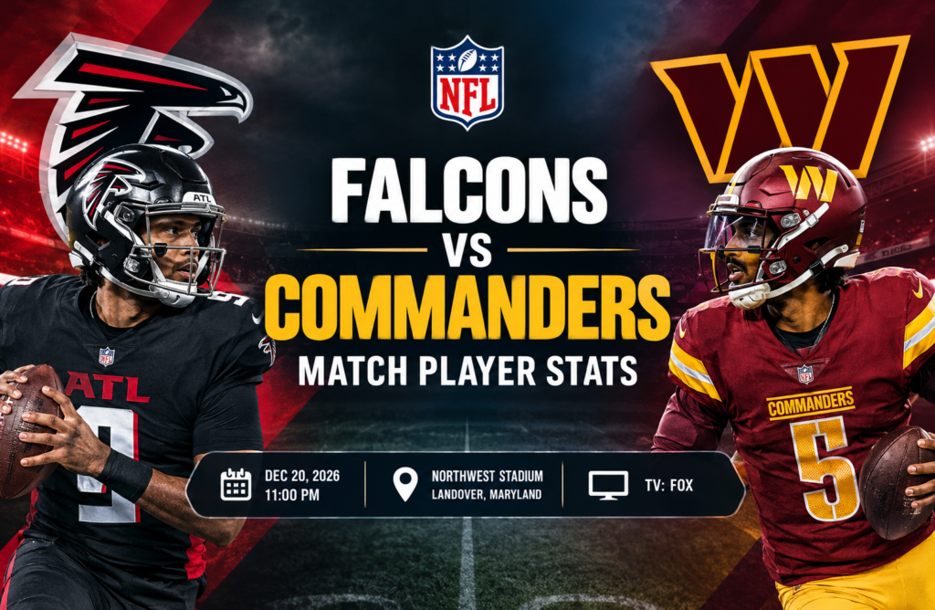 Washington Commanders vs Atlanta Falcons Match Player Stats