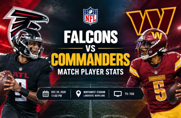 Washington Commanders vs Atlanta Falcons Match Player Stats