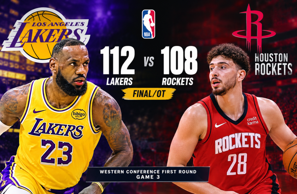 Houston Rockets vs Lakers Match Player Stats