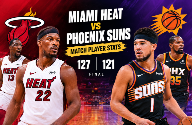 miami heat vs phoenix suns match player stats