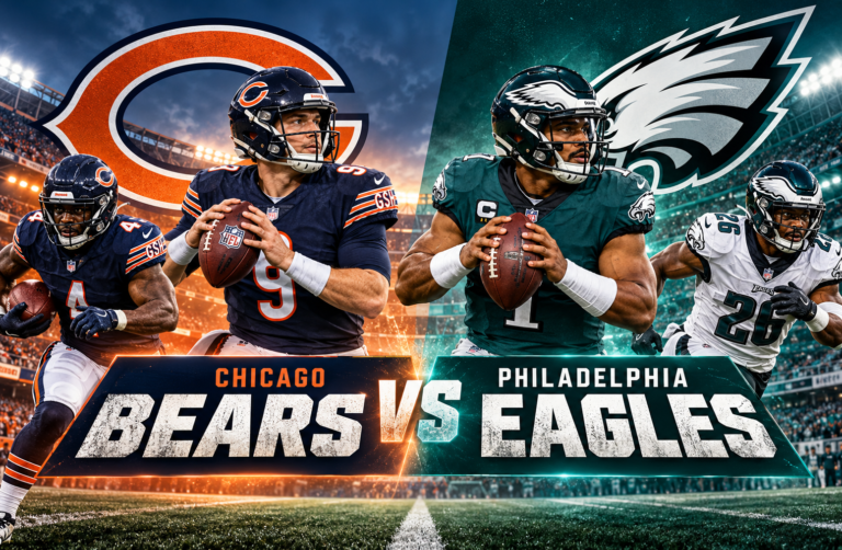 Chicago Bears vs Philadelphia Eagles Match Player Stats